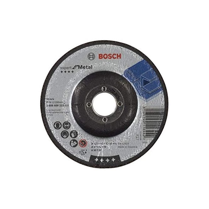 Bosch Expert Metal Cutting Discs - Angle Grinder Discs 125mm Pack of 5