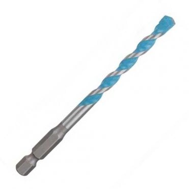 Hex-9 Multi Construction Drill Bit 1/4" End