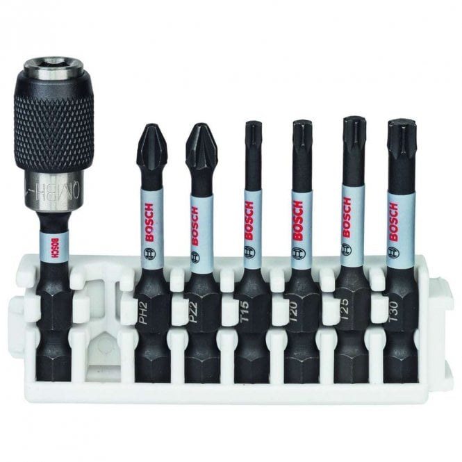 Bosch PRO Impact Set with Quick Change Bit Holder, PickClick Index - 8 Piece