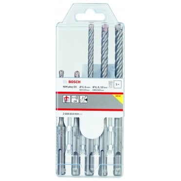 SDS Plus 5-Piece Hammer Drill Bit Set 2608833910