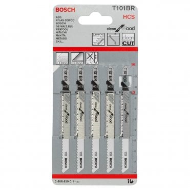 T101BR Jigsaw Blades Down Cut Worktop Pack of 5