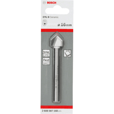 Tile Drill Bit CYL-9 - 3mm-16mm