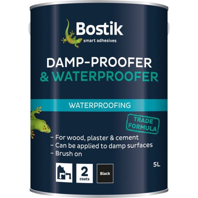 Bostik Aquaprufe Water Proofer/Damp-Proofer Paint Bitumen Coating