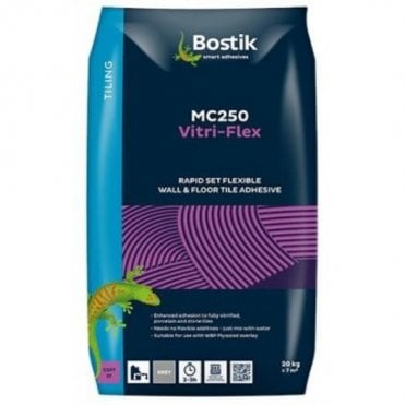 MC250 Vitri-Flex Rapid-St Flexible Wall & Floor Adhesive 20kg