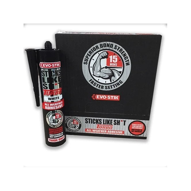 Bostik Sticks Like Sh*T Turbo All Weather Adhesive Box of 12