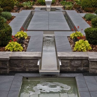 Dark Grey Mode Profiled Porcelain Paving