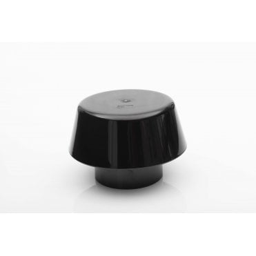110mm Soil Pipe Extract Cowl BLACK - BS497B