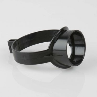 110mm x 50mm Soil Pipe Strap on Boss BLACK - BS426B