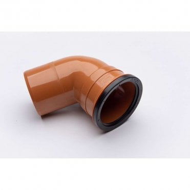 160mm Single Socket 67.5° Bend - B7051