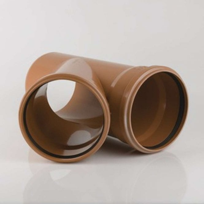 Brett Martin 160x160mm Double Socket 45° Branch - B7121