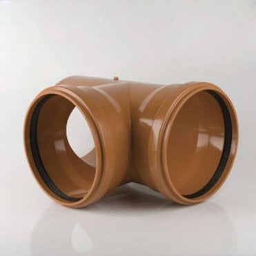 160x160mm Double Socket 87.5° Branch - B7111