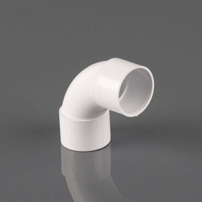Brett Martin 32mm Solvent Waste 92.5° Swept Bend WHITE - W1140WP