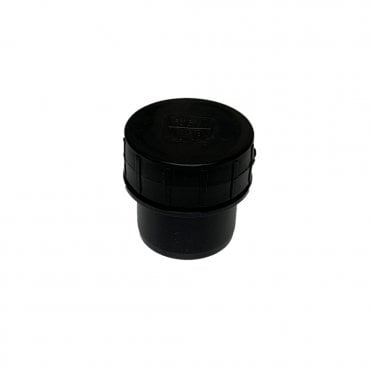 32mm Solvent Waste Access Plug BLACK - W1190B