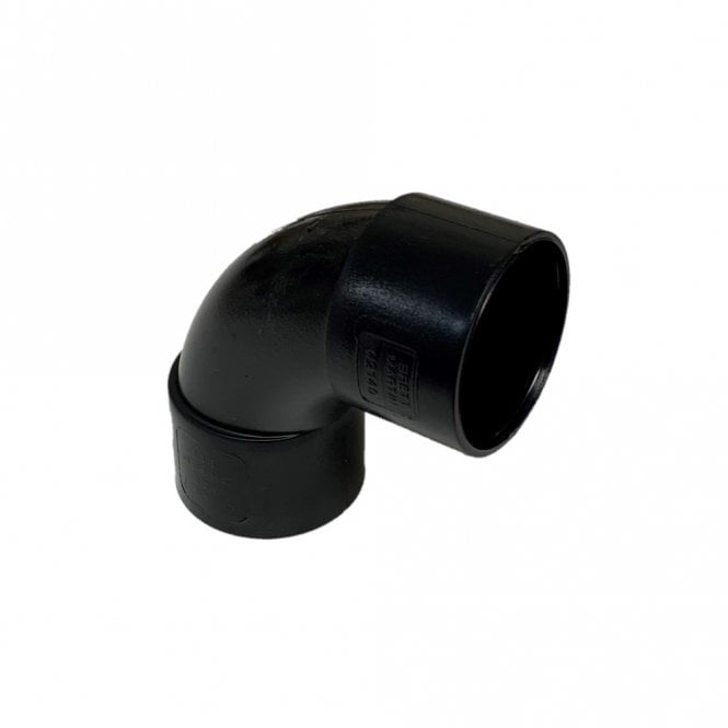 Brett Martin 40mm Solvent Waste 92.5° Swept Bend BLACK - W2140B