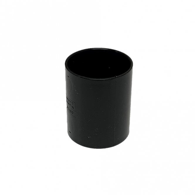 Brett Martin 40mm Solvent Waste Straight Coupling BLACK - W2100B