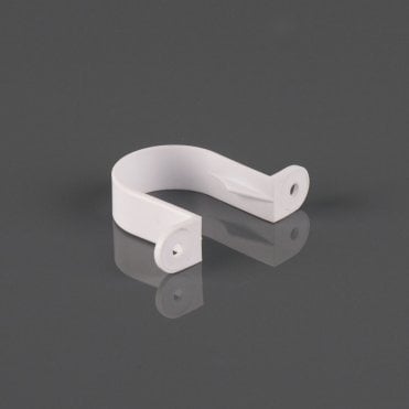 40mm Waste Pipe Clip WHITE - W2180WP