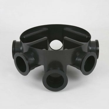 450mm Underground Drainage Inspection Chamber Base (5 Inlets) - B5494