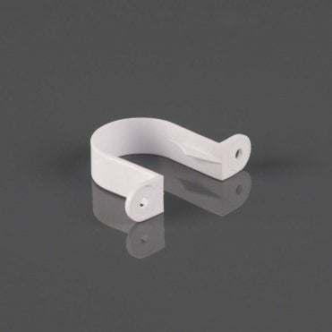 50mm Waste Pipe Clip WHITE - W3180WP