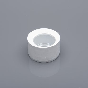 50mm x 32mm Solvent Waste Socket Reducer WHITE - W2110WP