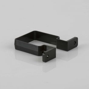 65mm Square Downpipe Bracket BLACK - BR507B