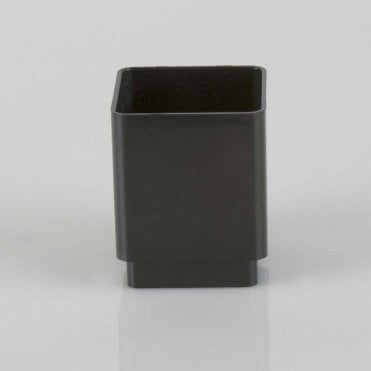 65mm Square Downpipe Connector BLACK - BR506B