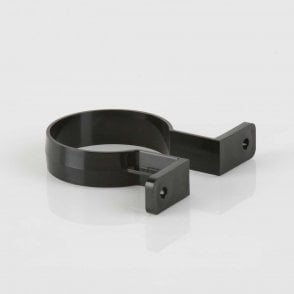 68mm Round Downpipe Bracket BLACK - BR207B
