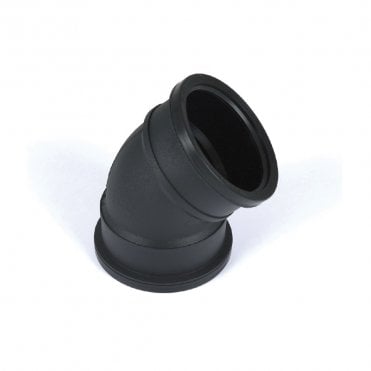Cascade 110mm Cast Iron Effect 135° Double Socket Push-Fit Bend