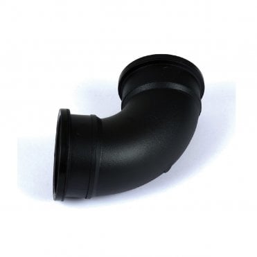 Cascade 110mm Cast Iron Effect 92.5° Double Socket Push-Fit Bend