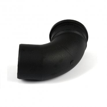 Cascade 110mm Cast Iron Effect 92.5° Single Socket Push-Fit Bend