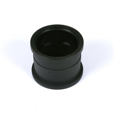 Cascade 110mm Cast Iron Effect Double Socket Push-Fit Pipe Coupling