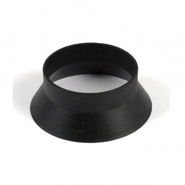 Cascade 110mm Cast Iron Effect Weather Collar