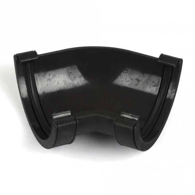 Brett Martin Cascade 112mm Roundstyle Cast Iron Effect 135° Gutter Angle