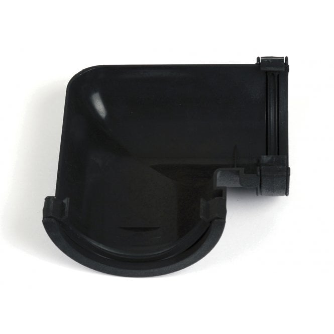 Brett Martin Cascade 112mm Roundstyle Cast Iron Effect 90° Gutter Angle