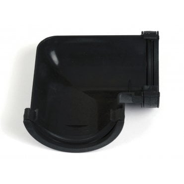 Cascade 112mm Roundstyle Cast Iron Effect 90° Gutter Angle