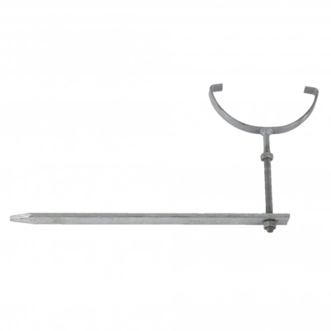 Brett Martin Cascade 112mm Roundstyle Rise & Fall Bracket (310mm Spike) GALVANISED