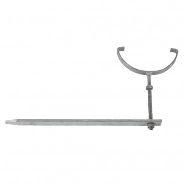 Cascade 112mm Roundstyle Rise & Fall Bracket (310mm Spike) GALVANISED