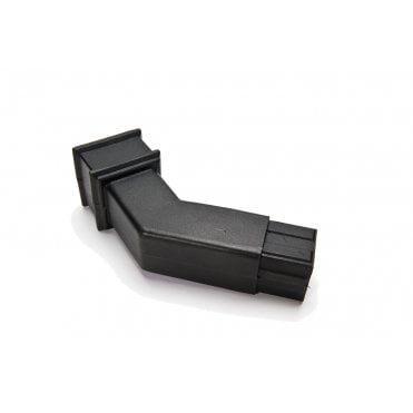 Cascade 65mm Square Cast Iron Effect 112.5° Spigot Bend