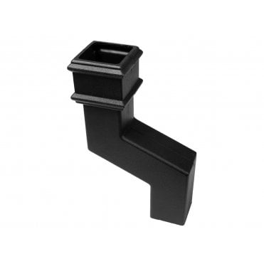 Cascade 65mm Square Cast Iron Effect 150mm Offset