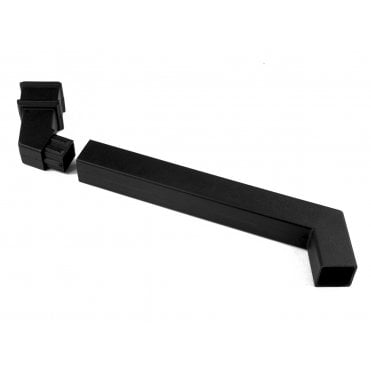 Cascade 65mm Square Cast Iron Effect Adjustable Offset (150mm-455mm)
