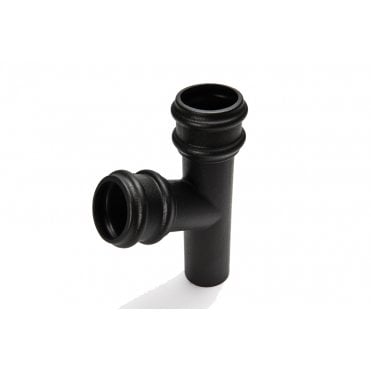 Cascade 68mm Round Cast Iron Effect 112.5° Branch
