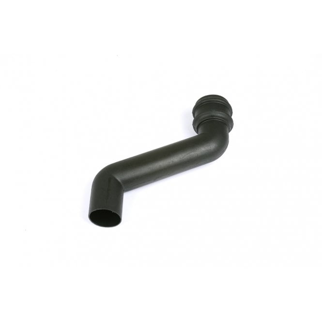 Brett Martin Cascade 68mm Round Cast Iron Effect 230mm Offset