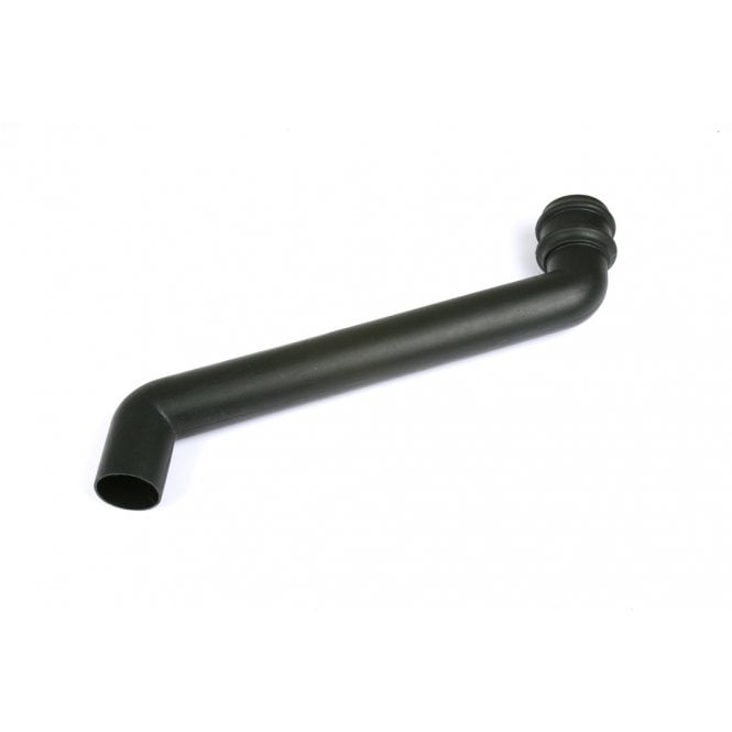 Brett Martin Cascade 68mm Round Cast Iron Effect 455mm Offset