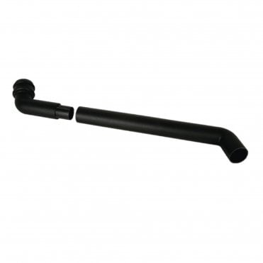 Cascade 68mm Round Cast Iron Effect Adjustable Offset (250mm to 650mm)