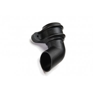 Cascade 68mm Round Cast Iron Effect Left-Hand Shoe with Lugs