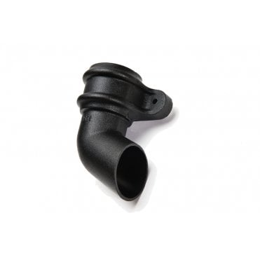 Cascade 68mm Round Cast Iron Effect Right-Hand Shoe with Lugs