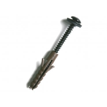 Cascade Downpipe Lug Fixing Pack (Contains 10 x 55mm Screws and Wall Plugs)