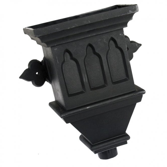 Brett Martin Cascade Gothic Cast Iron Style Plastic Hopper