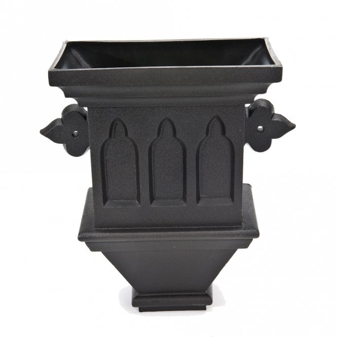 Brett Martin Cascade Gothic Cast Iron Style Wall Planter
