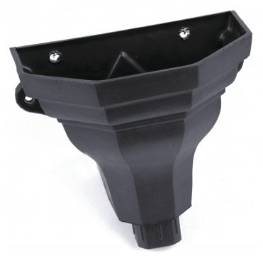 Cascade Medium Ogee Cast Iron Style Plastic Hopper
