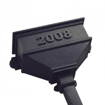 Cascade Small Dated Cast Iron Style Plastic Hopper